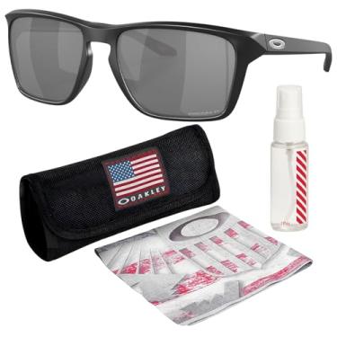 Imagem de OAKLEY SYLAS OO9448 Óculos de sol com kit oficial de óculos, Preto fosco, 57 mm