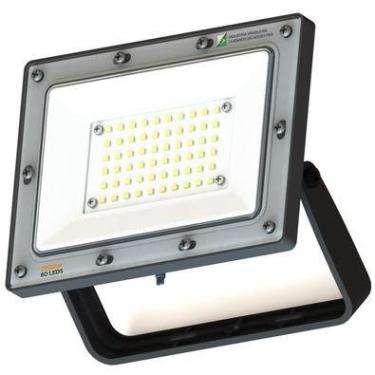 Imagem de Refletor 50w LED Osram 4500lm Bivolt Ip66 Slim 6500k Resistente A Agua