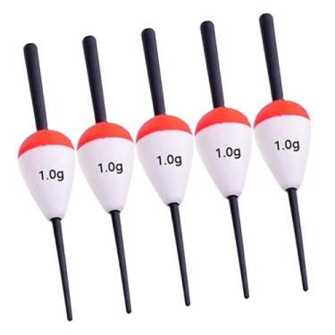 Imagem de Dynwave 5 Peças de Bóias de Pesca Bobbers EVA Oval de Espuma de Alta Flutuabilidade para, 1g