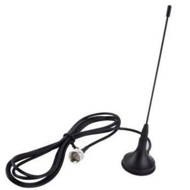 Imagem de Mini Antena Interna Digital Exbom, Base com Imã - AN-S10