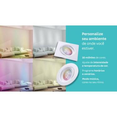 Imagem de Spot Quadrado de Embutir Tramontina Smart Led 350 lm 5 W com 16 Milhõe