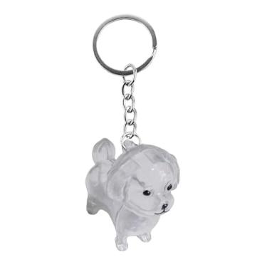 Imagem de YIJU Chaveiro de cachorro, bolsa, pingente, presente memorial para cachorro, compacto, para amigos ou familiares, criativo, multifuncional, lembrança, Style H