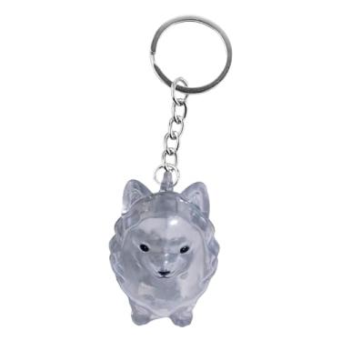 Imagem de Fenteer Chaveiro para cachorro, presente memorial para cachorro, prático, portátil, multifuncional, para amigos ou família, bolsa, pingente, chaveiro de carro, Style C