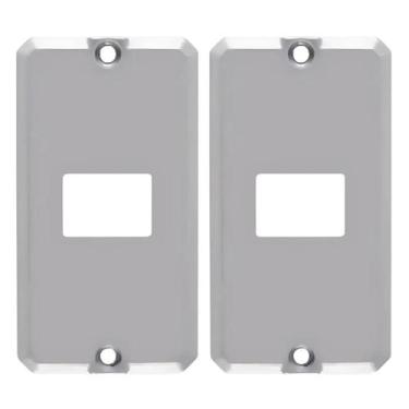 Imagem de 2 Tampa Condulete Alumínio Tomada Rj Medida 3/4 Sieg