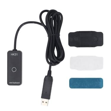 Imagem de Fockety Teclado Macro Programável, Teclado USB Personalizado Com Design de Braille para Montagem Magnética Com Deficiência Visual, Cabo 2M, Compatível Com o (HK31 1 Posição -chave)