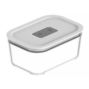 Imagem de Pote de Vidro Organizador Hermético Fresh Lock 725ml Branco PFL200BCF 