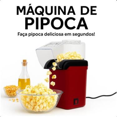 Imagem de Pipoqueira Elétrica Portátil 110V, Pipocas Sem Óleo - LIPPIN, 110V