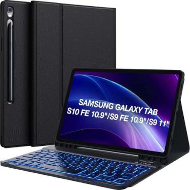 Imagem de Capa de teclado CHESONA para Samsung Galaxy Tab S9 FE 10.9