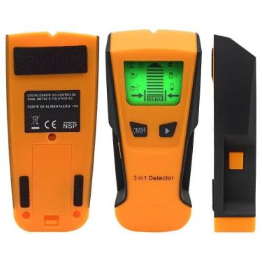 Imagem de Scanner de Parede Digital Detector de Metais Madeiras e Fios - Nagano
