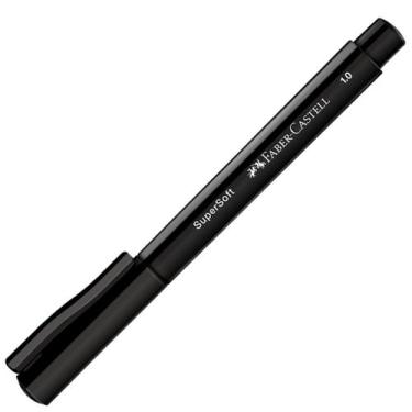 Imagem de Caneta SuperSoft Pen 1.0mm Ponta Media Faber Castell - Faber-Castell, 