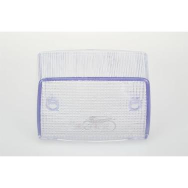 Imagem de TOPZONE Adequado para SUZUKI 1986-2015 SAVAGE - LS650; 2005-2019 BOULEVARD S40 - LS650; Lente de luz traseira de freio da lâmpada traseira; 35712-24B30; 35712-38A30 (transparente)