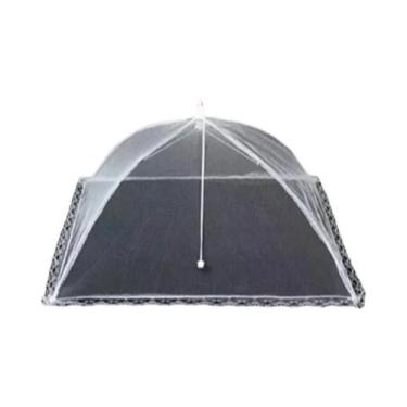Imagem de Capa De Alimentos Anti-Mosquitos Dobrável Estilo Guarda-Chuva Para Coz