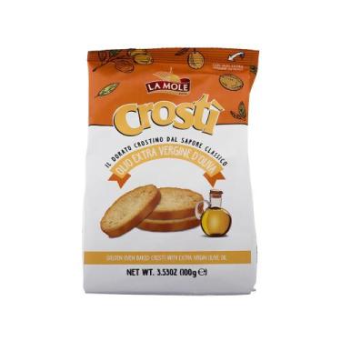 Imagem de Bruschette Sabor Azeite de Oliva La Mole 100g