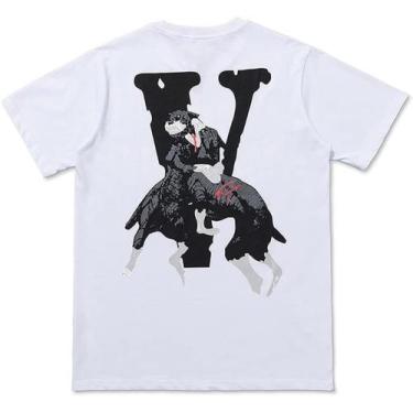 Imagem de Camiseta de hip hop Camisetas masculinas e femininas, estampadas de mo