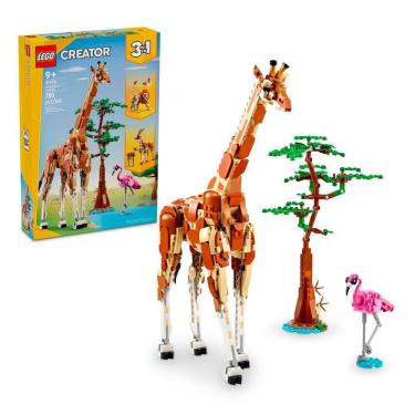 Imagem de LEGO® Creator Animais Selvagens do Safari; Conjunto 3em1 31150