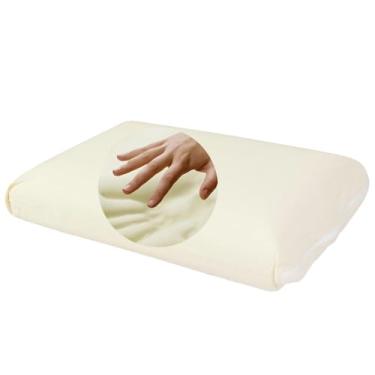 Imagem de Travesseiro Médio 12CM Viscoelástico Kel NASA | Ortopédico, Antiácaro, Não Deforma, Ergonômico, Alívio de Pressão, Não Esquenta – Conforto e Tecnologia para o Sono