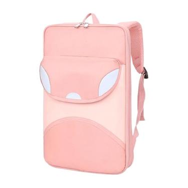 Imagem de Dynwave Bolsa para baqueta, mochila, estojo à prova d'água para armazenamento de baquetas, acessórios para bateria, Rosa