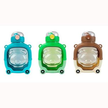 Imagem de Garrafa Infantil Ursinho Divertido Cor Sortida 1000ml R3579 - BBR Toys