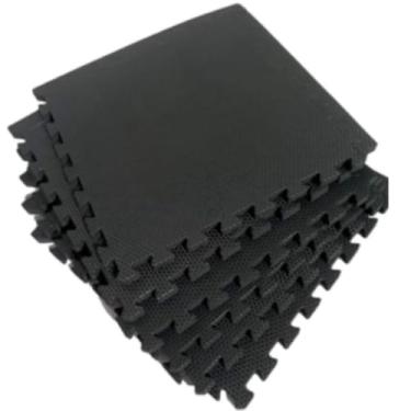 Imagem de Tatame Academia EVA 4 Placas Absorve Impacto, Evita Lesões, Treino Mais Seguro 50cm X 50cm X 1cm