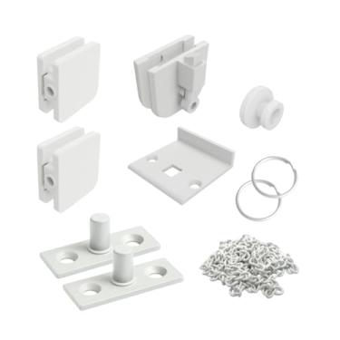 Imagem de Basculante VA Pequeno Zamac - Kit 06 – Branco