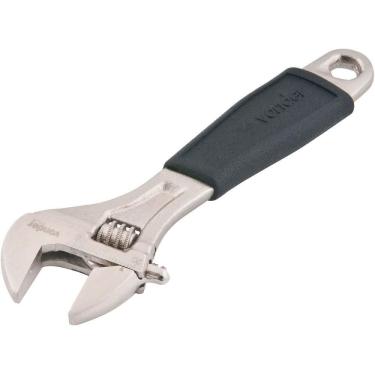 Imagem de Chave Ajustável 8"" Niquelada Ingleza - 35.73.008.100 - VONDER