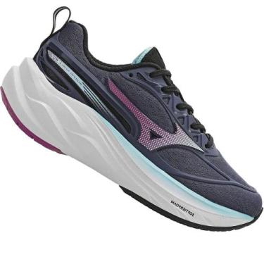 Imagem de Tenis Mizuno Space 5 Junior Meninas, Azul, 32