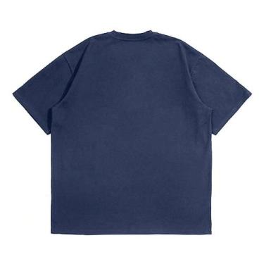 Imagem de Camiseta Masculina Basica T-shirt Minimalista Social Algodão - crushed