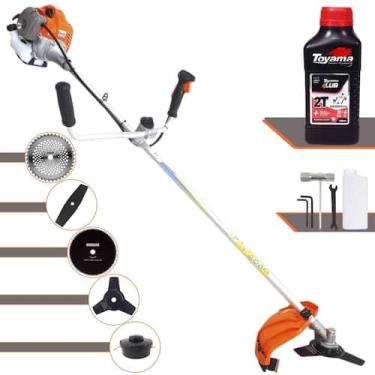 Imagem de Cortador de Grama Vulcan VR430P À Gasolina 43cc 1,7HP 10.000rpm Roçade