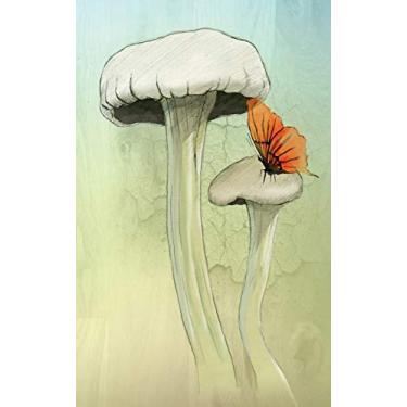 Imagem de Cannabis Rating Journal - Mushroom: 5 X 8 200 Page:100 Sheet Blank Form Discreet THC CBD Cannabis Rating.