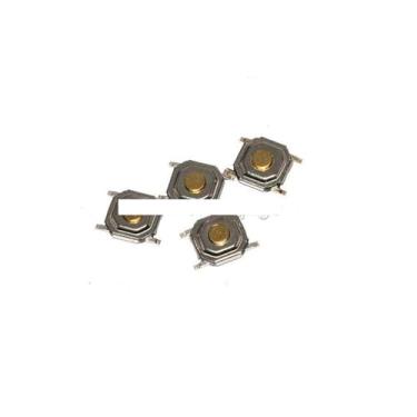 Imagem de Interruptor de botão tátil 100x Momentary Tact 4 x 4 x 1,5 mm 4 pinos SMD WWECCQIJ