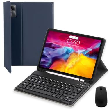 Imagem de Kit Capa Preta Slim para Xiaomi Redmi Pad SE 11": Caneta Precision + Teclado e Mouse
