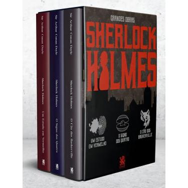 Imagem de Grandes Obras Sherlock Holmes - Box Com 3 Livros