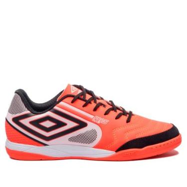 Imagem de Chuteira Masculina Umbro Futsal Pro 5 Bump Coral/Preto, Coral, 40