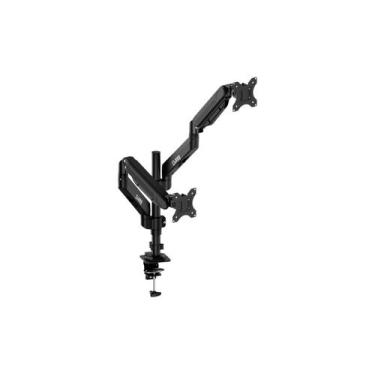 Imagem de Suporte a Gás p/ 2 Monitores 13"-32" - CS24 CLANM