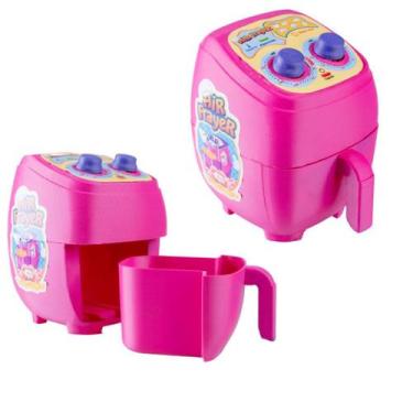 Imagem de Air Fryer Eletrodoméstico Infantil Brinquedo de Cozinha Faz de Contas 