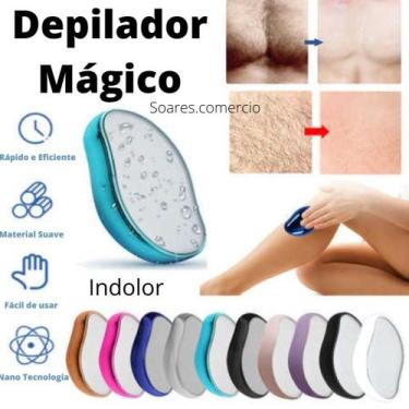Imagem de Pedra Depiladora Magica Depilador Indolor Tira Remove Pelos - good hom