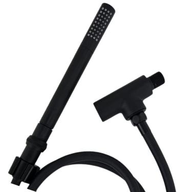 Imagem de Desviador Chuveiro, Flexivel E Ducha Manual 2984 Black Matte Fani