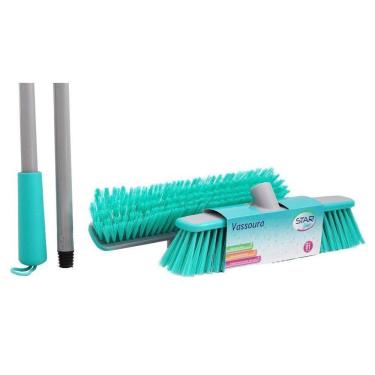 Imagem de Vassoura Com Cabo De Aço 27X120Cm