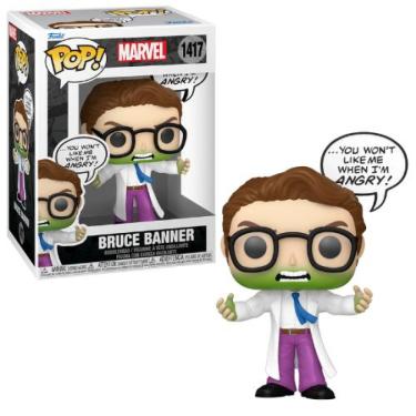Imagem de Funko Pop Marvel 1417 Bruce Banner