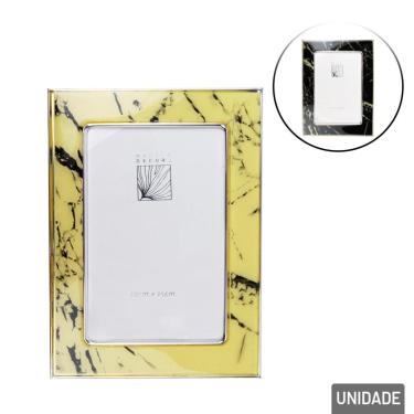Imagem de Porta Retrato 10x15 de Alumínio Marmorizado Color - Tudo em Caixa
