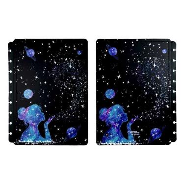 Imagem de CAPA MEDIO BY GOCASE POEIRA DAS ESTRELAS CADERNO INTELIGENTE