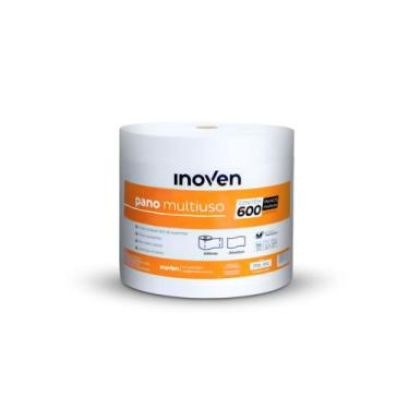 Imagem de Pano Multiuso Inoven Tipo Perfex Rolo 600 Folhas 20x240m