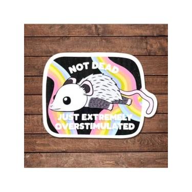 Imagem de 3 adesivos engraçados - decalques de vinil adesivos fortes para capacete, mesa e livros - Presentes criativos para ele, chefe e amigos