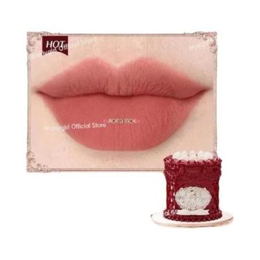 Imagem de Batom Hidratante Matte Velvet Strawberry Flower Knows Cupid Cake Canne