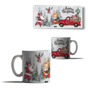 Imagem de Caneca Porcelana Mensagens Natalinas Natal Amor Presente 1 - Enjoy Sho