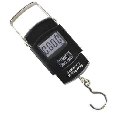 Imagem de Balança Digital de Mão Alta Precisão Ideal Pesca Cozinha