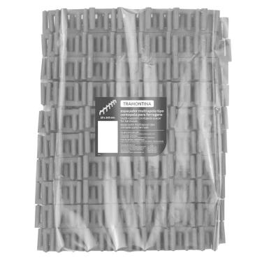Imagem de Espaçador Plástico Multiapoio Tipo Centopeia Tramontina 30 X 243 Mm Para Ferragens (saco Com 100 Un.)