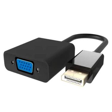 Imagem de Cabo Adaptador Conversor DP Displayport Para VGA - 15 Cm