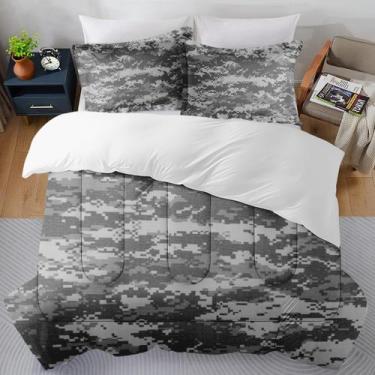 Imagem de Conjunto de edredom SUMIANYH Queen Size Army Camouflage Camo