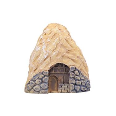 Imagem de Acessórios de mini decorações de bonsai, casa mini cabana de aldeia figo, pedra estilo chinês, ornamento de jardim paisagístico em miniatura